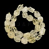 Heated Natural Lemon Quartz Beads Strands GG-CBAF8A8-A12-01-5