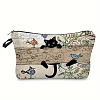 Cat Linen Waterproof Bag PW-WG12205-01-1