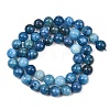 Natural Dyed White Jade Beads Strands GG-CBAEB22-B01-8mm-10-5