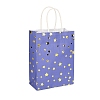 Gold Stamping Star Paper Gift Bags with Handles TH-CBA170C-06-3