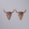 Cowboy Theme Alloy Enamel Pendants ENAM-CJC0012-050C-1
