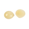 Natural Yellow Jade Cabochons G-T020-18mm-32-2