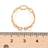 Ion Plating(IP) Adjustable 304 Stainless Steel Finger Rings RJEW-L102-05G-4