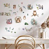 8 Sheets 8 Styles PVC Waterproof Wall Stickers DIY-WH0345-068-6