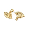 Brass Charms KK-C093-03G-2