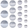 190Pcs 4 Styles Cat Eye Beads GLAA-PA0001-40B-7