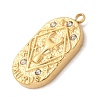 304 Stainless Steel Pendants LS-STAS-F349-03G-07-2