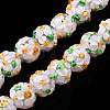 Handmade Lampwork Beads Strands LAMP-N021-015A-06-1