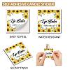 10 Sheets Paper Lip Balm Adhesive Label Stickers STIC-WH0026-014-3