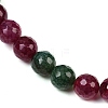 Natural Agate Beads Strands G-U029-B01-4