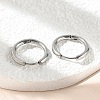 Tarnish Resistant 304 Stainless Steel Hoop Earrings EJEW-P177-P-16-3