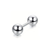 Round 316L Surgical Stainless Steel Cartilage Earrings for Women Men WGCE133-01-1