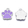 Alloy Enamel Pendants ENAM-T016-22P-D-RS-3