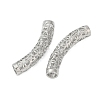 Hollow Out Brass Tube Beads KK-G532-01P-2