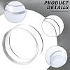 Plastic Sport Ball Display Pedestals ODIS-WH20005-07B-6