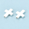 925 Sterling Silver Religion Cross Beads STER-N016-122S-2