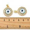 Real 18K Gold Plated Brass Pendants KK-L209-008G-06-3