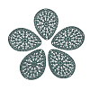 430 Stainless Steel Filigree Pendants LS-X-STAS-S108-16B-1
