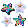 24Pcs 2 Colors Polyester Heat Transfer Vinyl Sheets PATC-TA0001-16-3