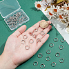 60Pcs Tarnish Resistant 304 Stainless Steel Open Jump Rings STAS-LP0001-39P-08-3