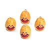 Opaque Resin with Alloy Pendants RE-CBA08CD-07A-1
