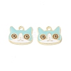 Alloy Enamel Charms ENAM-G212-17G-08-2