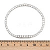 925 Sterling Silver Micro Pave Cubic Zirconia Tennis Bracelets for Women BJEW-C117-01B-P02-5