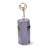 PU Imitation Leather Lipstick Pouch Holder Pendant Keychain KEYC-E039-01KCG-06-2