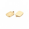 Ion Plating(IP) 304 Stainless Steel Pendant Enamel Settings X-STAS-N097-151LG-2
