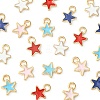 20Pcs 5 Styles Alloy Enamel Charms ENAM-YW0002-98-2