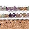 Natural Fluorite Bead Strands G-K153-B36-8mm-6