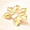 304 Stainless Steel Stud Earrings for Women EJEW-Z057-01G-5