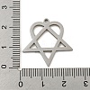 Non-Tarnish 304 Stainless Steel Pendants STAS-R228-03P-3