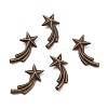 Zinc Alloy Cabochons PALLOY-WH0036-23AB-1