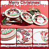22Pcs 11 Style Christmas Theme Natural Wood Big Pendants WOOD-CA0001-51-6