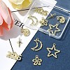 12Pcs 6 Styles Alloy Pendants FIND-FS0003-38G-7