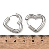 304 Stainless Steel Hoop Earrings SA-CBA46AF-26P-03-5
