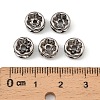 Brass Rhinestone Spacer Beads LS-X-RB-A014-Z8mm-01B-NF-4