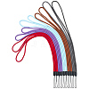 10Pcs Polyester Mobile Straps HJEW-GF0001-67B-1