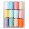 12 Colors Polyester Sewing Thread PW-WGD975A-09-1