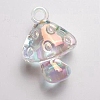 Transparent Acrylic Pendants LS-TACR-TAC0009-07B-1