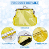 Gorgecraft 3Pcs 3 Colors Transparent PVC Change Purse ABAG-GF0001-14-3