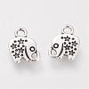 Tibetan Style Alloy Charms TIBE-S306-14AS-RS-1