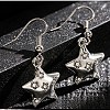 Women's Alloy Micro Pave Cubic Zirconia Dangle Earrings AL-CBA3C8B-05P-1