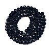 Opaque Solid Color Imitation Jade Glass Beads Strands EGLA-A044-P6mm-D16-3