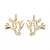 Electroplated Iron Pendants LS-X-IFIN-I030-04G-2