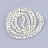Electroplate Glass Beads Strands EGLA-S176-07B-B05-2