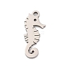 Non-Tarnish 201 Stainless Steel Pendants STAS-U016-08P-05-1