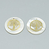 Freshwater Shell Pendants SHEL-Q016-016-2