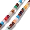 Natural & Synthetic Mixed Gemstone Beads Strands G-K358-A01-01-2
